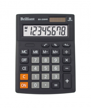 Калькулятор Brilliant BS-208NR 8 розрядів