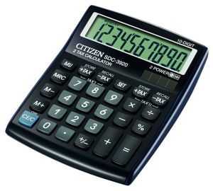 Калькулятор Citizen SDC-3920