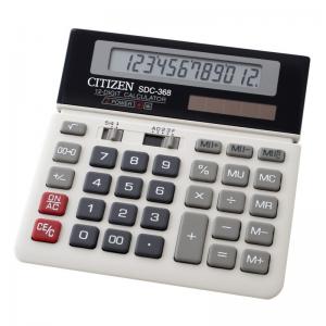 Калькулятор бухгалтерський настільний 12-розрядний білий Eleven SDC-368