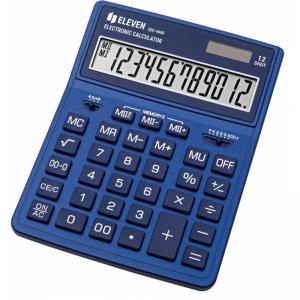Калькулятор бухгалтерский настольный 12-разрядный синий Eleven SDC-444 XRNVE