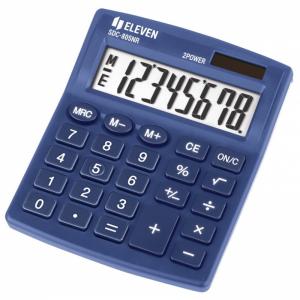 Калькулятор настільний 8-розрядний синій Eleven SDC-805 NR-NV