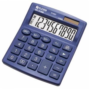 Калькулятор настільний 10-розрядний синій Eleven SDC-810 NR-NV