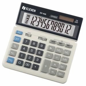 Калькулятор бухгалтерський настільний 12-розрядний білий Eleven SDC-868L