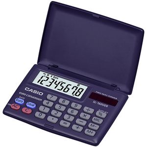 Кишеньковий Калькулятор 8-розрядний Casio SL-160VER-SA-EH