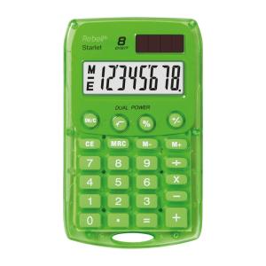 Калькулятор карманный Rebell Starlet G RE-StarletG BX 8р. зеленый