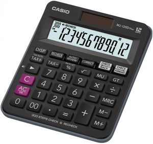 Калькулятор настільний 12 розрядний CASIO MJ-120DPLUS