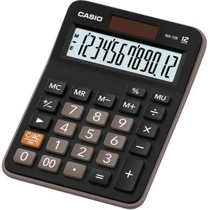 Калькулятор настольный 12-ти разрядный 106х147х29 CASIO MX-12B