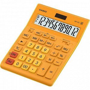 Калькулятор настольный 12-ти розрядный, 209х155х35 мм, CASIO GR-12C-DG-W-EP - Фото 3