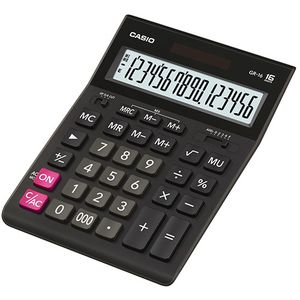 Калькулятор настільний 16-розрядний Casio GR-16-W-EP