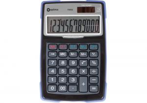 Калькулятор настільний 12 розрядів водонепроникний 156*103*38 мм Optima O75532