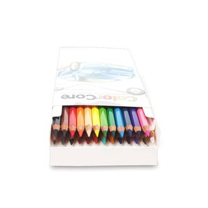 Олівці кольорові MARCO, 24 кольори, дерево, Coloritе 3000-24CB-A - Фото 1