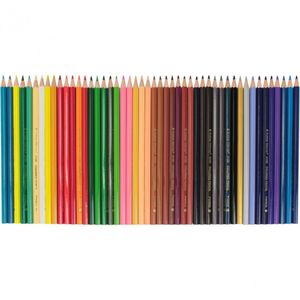 Олівці кольорові MARCO, 48 кольорів, дерево, Superb writer 4100-48CB - Фото 1