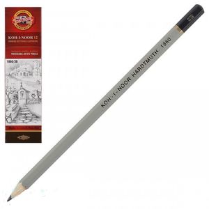 Олівець чорно-графітний Koh-i-noor 1860.2B