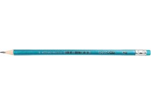 Олівець чорнографітний HB з гумкою Economix E11326 асорти - Фото 2