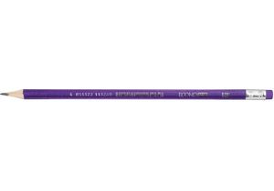 Олівець чорнографітний HB з гумкою Economix E11326 асорти - Фото 3