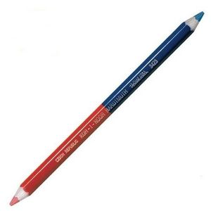 Олівець двоколірний трикутний синьо-червоний Milan ml.0702312 - Фото 1