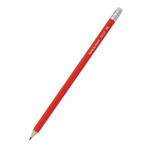 Олівець графітовий з гумкою НВ асорті Delta D2101