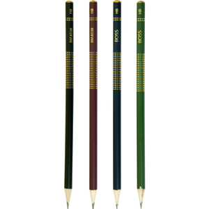 Олівець графітовий BOSS HB асорті, без гумки Buromax BM.8538