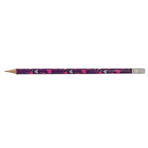 Олівець графітовий LOVE HB з гумкою туба 20 шт. Zibi ZB.2301-20