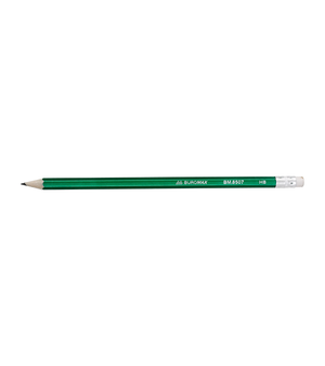 Олівець графітовий НВ з гумкою Buromax BM.8507