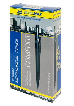 Олівець механічний 0,5 мм COMFORT Buromax BM.8657 - Фото 4