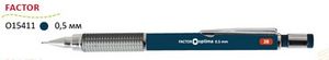 Олівець механічний 0,5 мм FACTOR Optima O15411 синій - Фото 2
