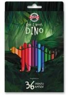 Олівці кольорові 36 Dino Koh-i-Noor 3595036007KS