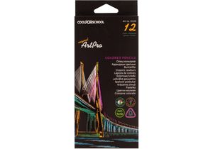 Олівці кольорові професійні ArtPro трикутні CF151