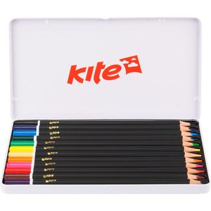 Олівці кольорові тригранні Kite K17-058-2 - Фото 1