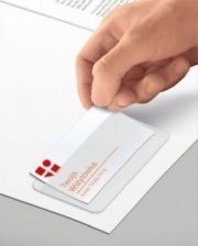 Карман для визитки PVC самоклеящийся 100х60 мм Panta plast 0407-0005-00