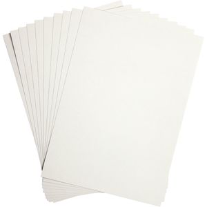 Картон А4 белый односторонний 10 листов Kite K21-1254 - Фото 1