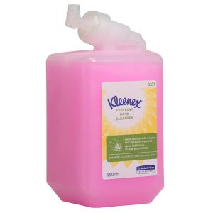Жидкое мыло для рук Kimberly-Clark Kleenex Everyday 6331 розовое ежедневное 1л