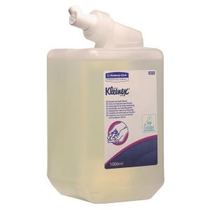 Жидкое мыло для рук Kimberly-Clark Kleenex 6333 без запаха и красителей прозрачное 1л