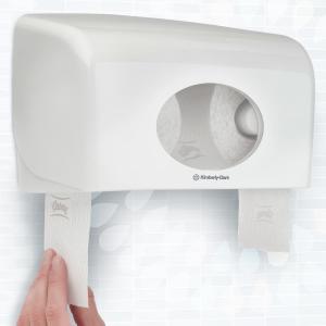 Туалетная бумага Kimberly-Clark Kleenex Premium 8440 3 слоя 350 отрывов 6 рулонов белая - Фото 4