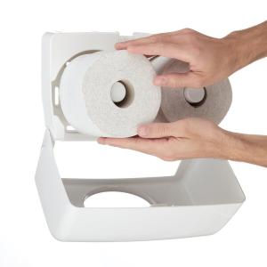 Папір туалетний Kimberly-Clark Kleenex 8441 білий 2 шари 72м х 600л 6 рулонів - Фото 2