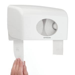 Туалетная бумага Kimberly-Clark Kleenex 8441 белая 2 слоя 72м х 600л 6 рулонов - Фото 3