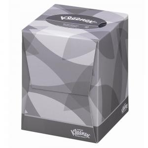 Серветки косметичні Kimberly-Clark Kleenex 8834 2 шари у кубі 90 шт білі