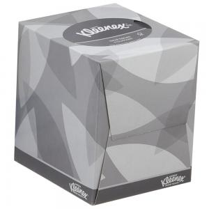 Салфетки косметические Kimberly-Clark Kleenex 8834 2 слоя в кубе 90 шт белые - Фото 4
