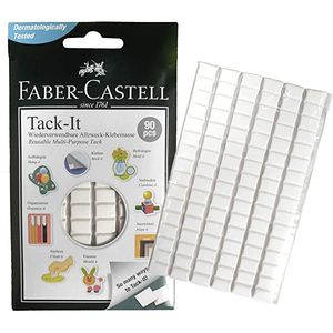Клейкая масса Faber-Castell 50г в форме квадратов для многоразового использования, 589150