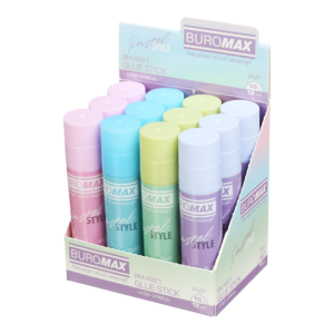 Клей-карандаш PASTEL 10 г PVP Buromax BM.4921
