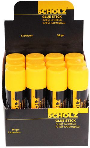 Набор клея-карандаша Scholz PVA основа 36г 12 шт 4603