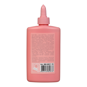 Клей ПВА PASTEL 200 мл з дозатором BM.4857