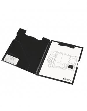 Кліпборд-папка магнітна A4 чорна Magnetoplan Clipboard Folder Black 1131612