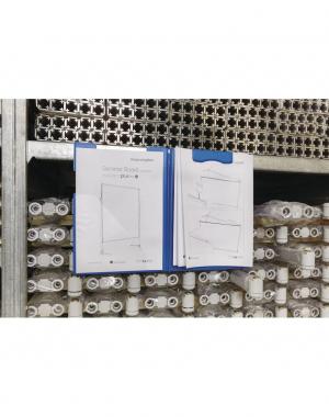 Кліпборд-папка магнітна A4 синя Magnetoplan Clipboard Folder Blue 1131603 - Фото 1