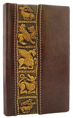Книга алфавітна 10х17 см натуральна шкіра Скіфи Foliant EG132 - Фото 2