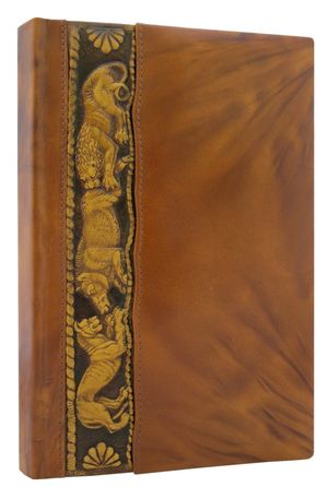 Книга алфавитная 16х27 см натуральная кожа Скифы Foliant EG120 - Фото 1