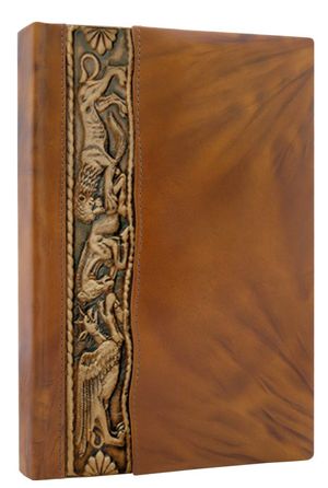 Книга алфавітна 16х27 см натуральна шкіра Скіфи Foliant EG120 - Фото 2