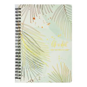 Книга для заметок Buromax LIFESTYLE А5 80 л клетка твердая картонная обложка BM.24572115-10