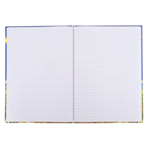 Книга канцелярская Buromax CLASSIC А4 96 л линия офсет твердая лам обложка синяя BM.2401i