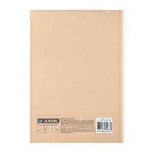 Книга канцелярская Buromax MORANDI STYLE А4 96 л клетка офсет BM.2400-432i